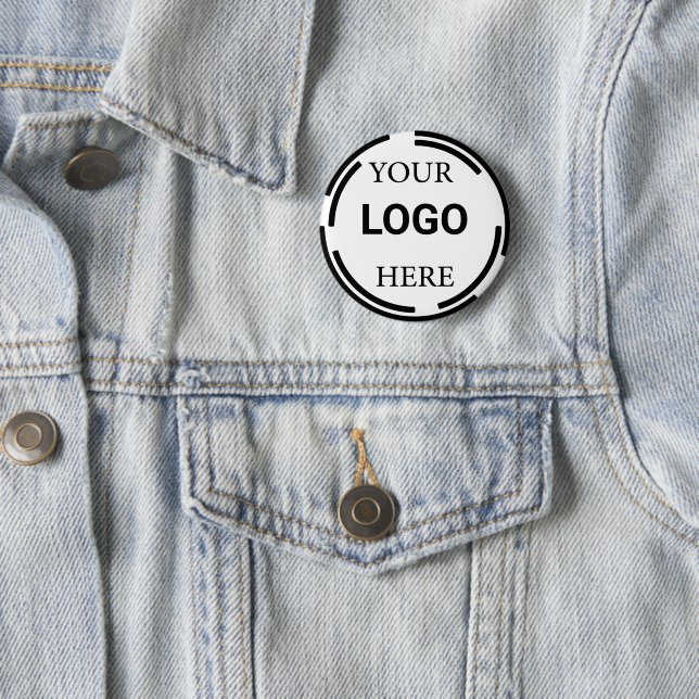 Logo Business Modern Minimal Designs 6 Cm Round Badge (In Situ)