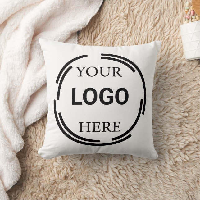 Logo Business Modern Minimal Designs Cushion (Blanket)