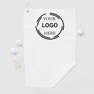 Logo Business Modern Minimal Designs Golf Towel