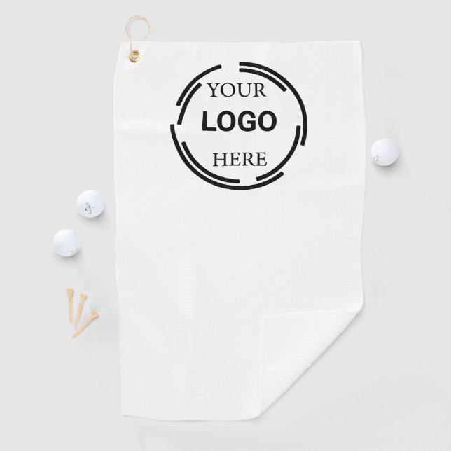 Logo Business Modern Minimal Designs Golf Towel (InSitu)