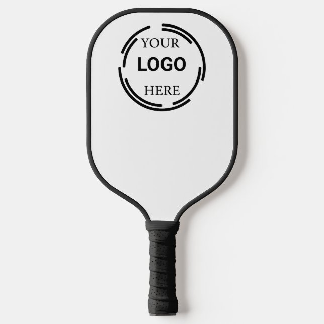 Logo Business Modern Minimal Designs Pickleball Paddle (Front)