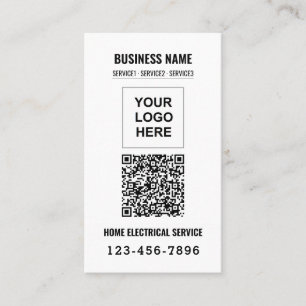 Logo Business QR code Custom Work Card