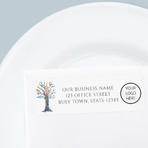 Logo Business Return Address Label