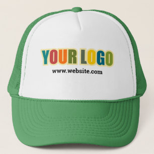 Logo business trucker hat