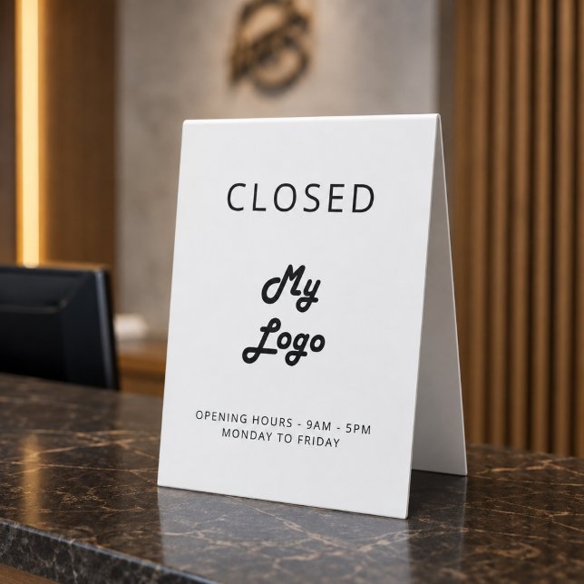 Logo business white black open closed (Creator Uploaded)