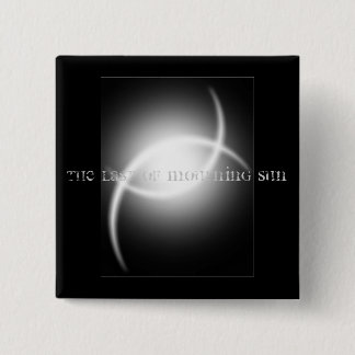 logo/button 15 cm square badge