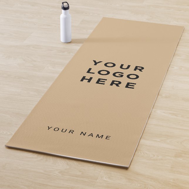 Logo Camel Name Company Promotional Instagram Yoga Mat (In Situ)