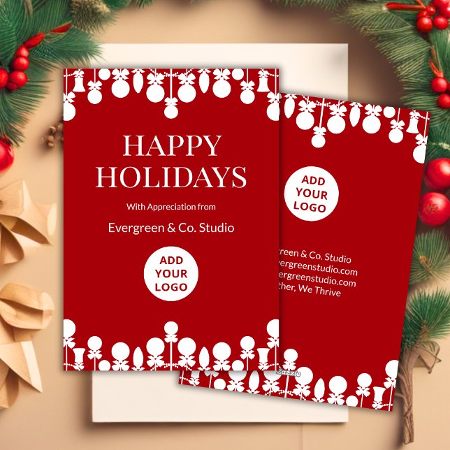 Logo Christmas Card | Elegant Business Style (Creator Uploaded)