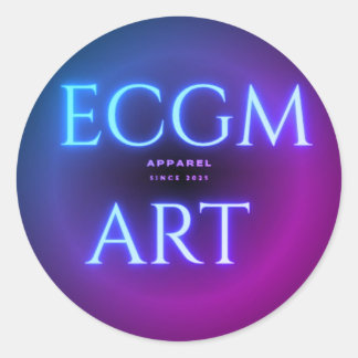 Logo Classic Round Sticker