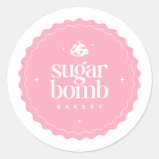 Logo Classic Round Sticker