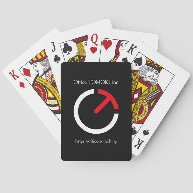 Logo Classic Trump Playing Cards (Back)