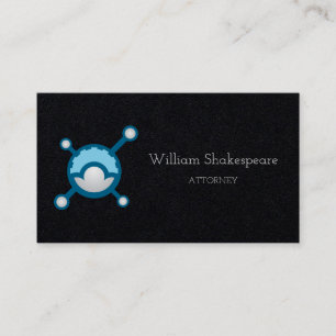 Logo Cloud Computing Machine Business Card