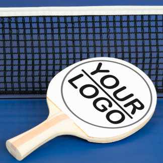 logo company table tennis racquet ping pong paddle