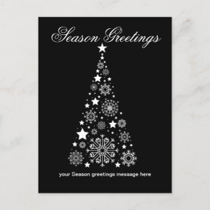 Logo Corporate Season Greetings Happy holiday Card