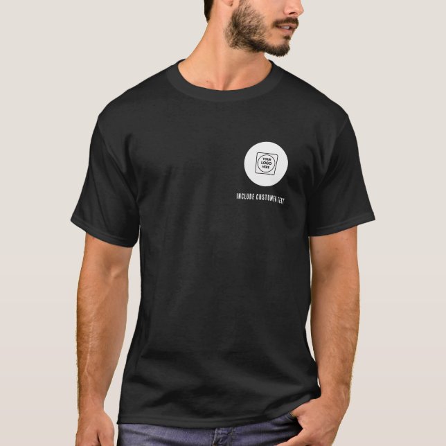Logo Crest Branding Staff T-Shirt (Front)