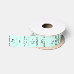 Logo Custom Business Garment Care Clothing Labels Satin Ribbon