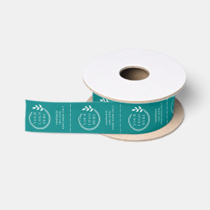 Logo Custom Business Garment Care Clothing Labels Satin Ribbon