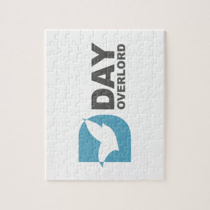 Logo D-Day Overlord profil Jigsaw Puzzle