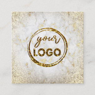 logo design square business card