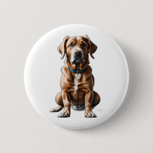 logo design t-shirt dog 6 cm round badge