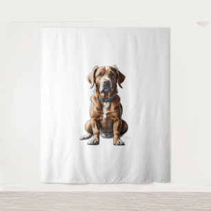 logo design t-shirt dog tapestry