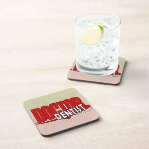 LOGO DOCTOR  DENTIST COASTER