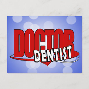 LOGO DOCTOR DENTIST POSTCARD