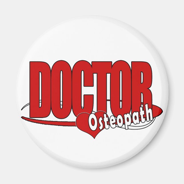 LOGO DOCTOR OSTEOPATH MAGNET (Front)