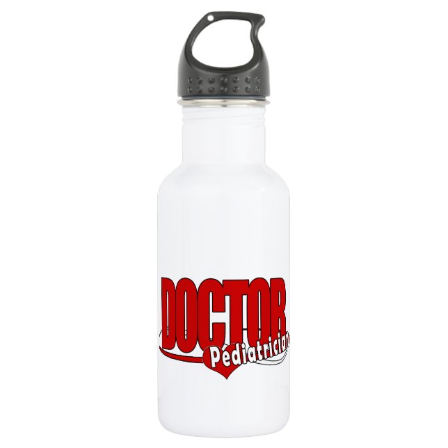 LOGO DOCTOR PEDIATRICIAN 532 ML WATER BOTTLE (Front)