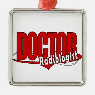 LOGO DOCTOR RADIOLOGIST METAL ORNAMENT