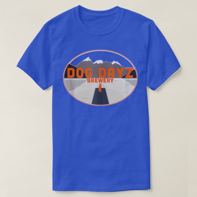 Logo Dog Dayz Brewery  T-Shirt (Design Front)
