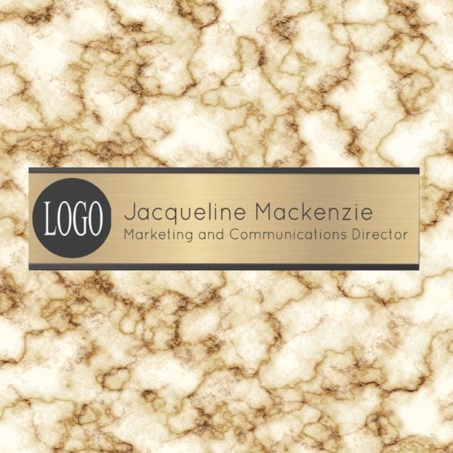 Logo Employee Long Title Office Door Signs (Creator Uploaded)