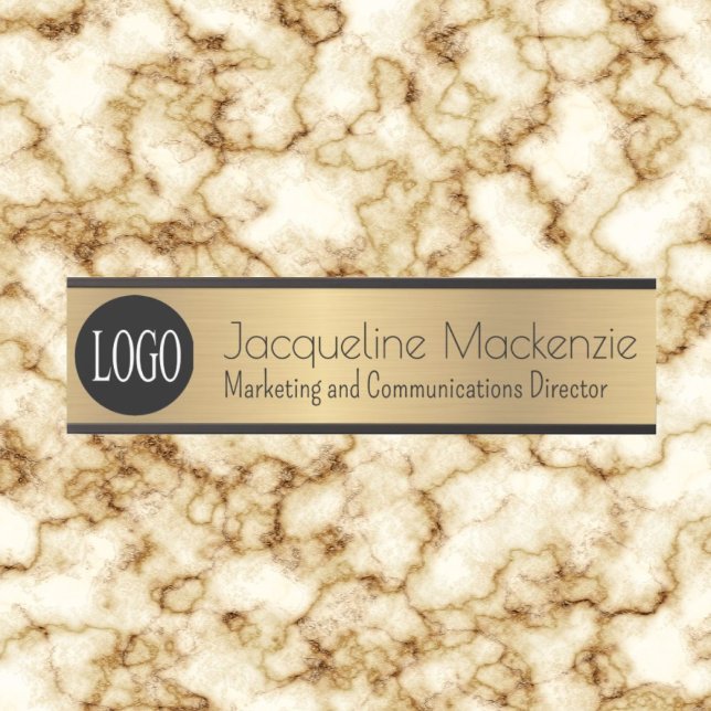 Logo Employee Long Title Office Door Signs (Creator Uploaded)