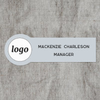 Logo Employee Staff Powder Blue Business