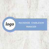 Logo Employee Staff Sky Blue Business