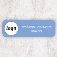 Logo Employee Staff Sky Blue Business