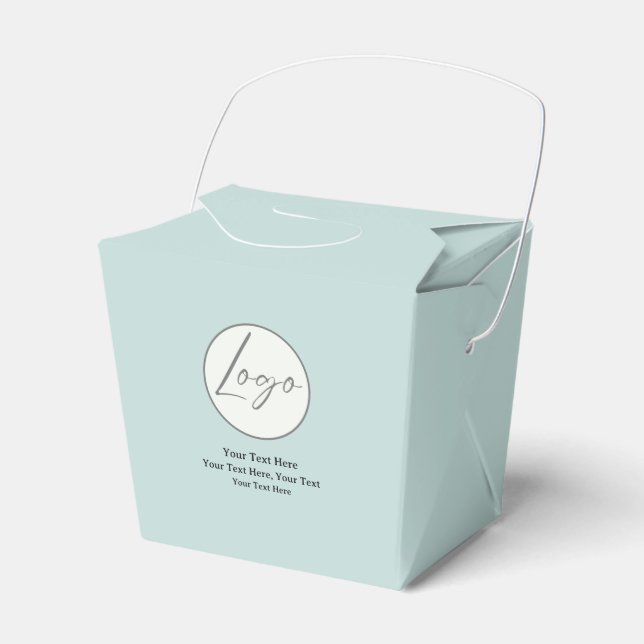 Logo Favour Box (Front Side)