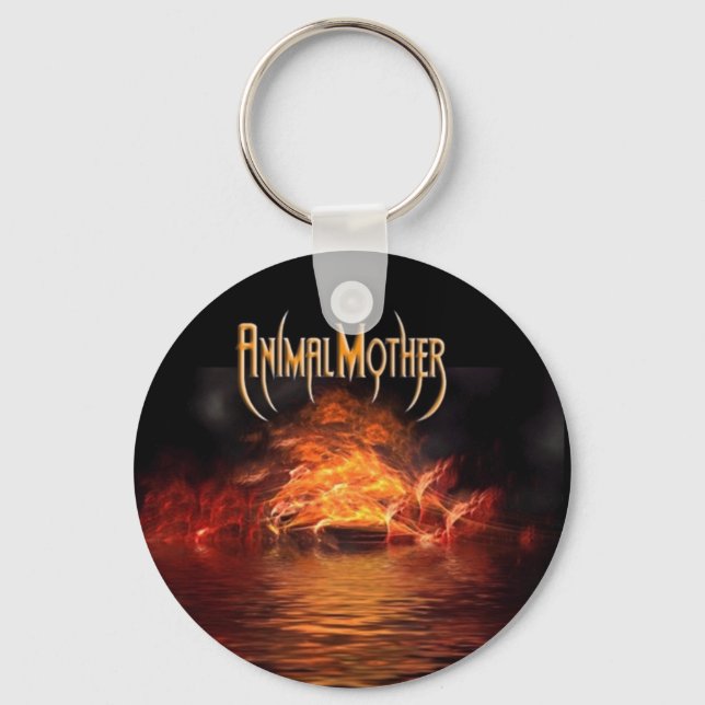 Logo Flame keychain (Front)