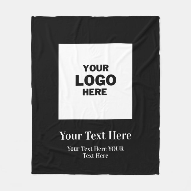Logo Fleece Blanket (Front)