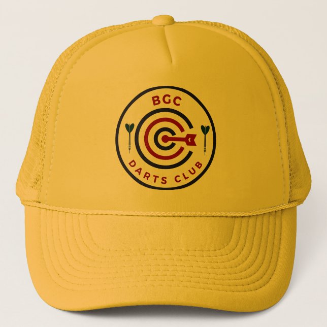 Logo For The BGC (Bonafacio Global City) Dart Club Trucker Hat (Front)