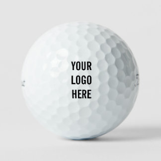 Logo golfballs golf balls