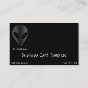 Logo Grays Ancient Alien Business Card