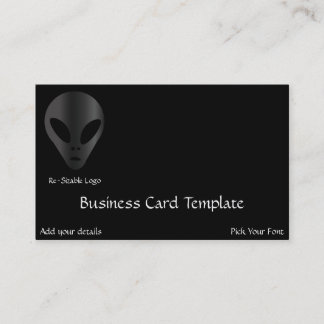 Logo Grays Ancient Alien Business Card