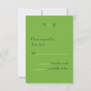 Logo Green RSVP Card