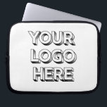 Logo Here Laptop Sleeve<br><div class="desc">Logo Here laptop sleeve</div>