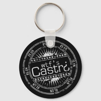 logo inverse key ring