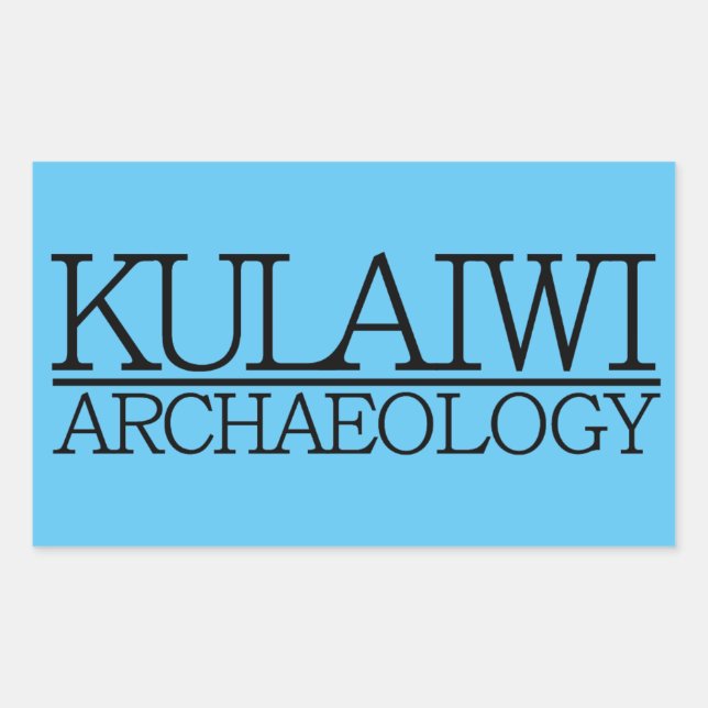 Logo item rectangular sticker (Front)