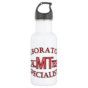 LOGO LABORATORY SPECIALIST MT MEDICAL TECHNOLOGIST 532 ML WATER BOTTLE