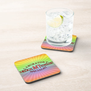 LOGO LABORATORY SPECIALIST MT MEDICAL TECHNOLOGIST COASTER