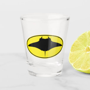 Logo Manta Ray Shot Glass